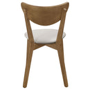 Coaster Furniture Kersey 103062 Wood Dining Side Chair - Chestnut (Set of 2) IMAGE 6