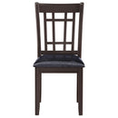 Coaster Furniture Lavon 102672 Wood Dining Side Chair - Espresso (Set of 2) IMAGE 2