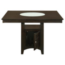 Coaster Furniture Gabriel 100438 52-inch Counter Height Dining Table - Cappuccino IMAGE 4