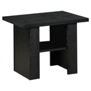 Coaster Furniture Rodez 700345 3-piece Engineered Wood Coffee Table Set - Black Oak IMAGE 3