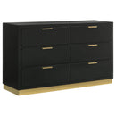 Coaster Furniture Caraway 224781KE-S4 6 pc King Panel Bedroom Set IMAGE 4