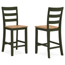 Signature Design by Ashley Gesthaven D401D2 5 pc Counter Height Dining Set IMAGE 3