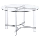 Coaster Furniture Keeling 108501-S5 5 pc Dining Set IMAGE 2