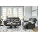 Signature Design by Ashley Side-Swipe PC91406 2 pc Reclining Living Room Set IMAGE 1