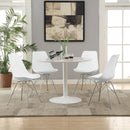 Coaster Furniture Juniper 102792 Polypropylene Dining Side Chair - White (Set of 2) IMAGE 8