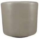 Coaster Furniture Turner 902726 Upholstered Barrel Back Swivel Chair - Champagne IMAGE 4