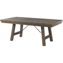 Elements International Jax Dining Table with Trestle Base DJX100DT/DJX100DB IMAGE 1