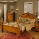 Elements International Queen Panel Bed BY100QH/ BY100QF/ BY100QR IMAGE 1