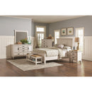 Coaster Furniture Franco 205335 5-Drawer Bedroom Chest - Distressed White IMAGE 2