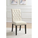 Coaster Furniture Alana 107286 Fabric Upholstered Dining Side Chair - Beige (Set of 2) IMAGE 8