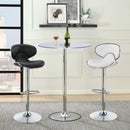 Coaster Furniture Edenton 120389 Upholstered Adjustable Bar Stool - White (Set of 2) IMAGE 9