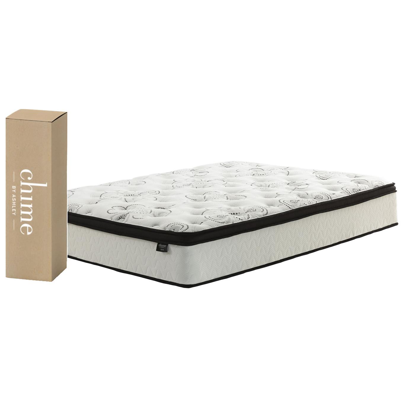 KING Chime 12 Inch Hybrid King Mattress in a Box M69741 by Ashley Sleep