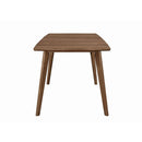 Coaster Furniture Alfredo 108080 63-inch Extension Leaf Dining Table - Natural Walnut IMAGE 4