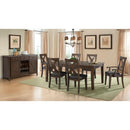 Elements International Copper Ridge Dining Table DCR100DT IMAGE 3