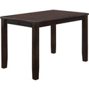 Elements International Square Piper Counter Height Dining Table DPP100CDT IMAGE 2
