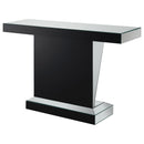 Coaster Furniture Amore 722509 Mirrored Acrylic Entryway Sofa Console Table - Silver IMAGE 6