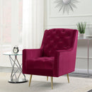 Elements International Bryan Stationary Fabric Accent Chair UBY287100GLG IMAGE 1