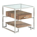 Elements International Matrix CTMX100ETE End Table IMAGE 1