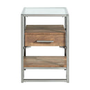 Elements International Matrix CTMX100CETE Chairside Table IMAGE 1
