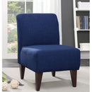 Elements International Scarlett USC080100CA Slipper Accent Chair - Heirloom Blue IMAGE 1