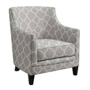 Elements International Dinah UDH705100CA Accent Chair - Patio Dove IMAGE 1