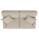 Elements International Abby UBB082200E Loveseat - Heirloom Natural/Linen IMAGE 3