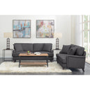 Elements International Abby UBB090300E Sofa - Heirloom Charcoal IMAGE 2