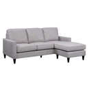 Elements International Noah UNH092302NP Chofa - Heirloom Gray IMAGE 1