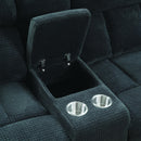 Elements International Santorini 6 pc Sectional - Conran Carbon IMAGE 4