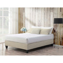Elements International Abby UBB082TBBO Twin Platform Bed - Heirloom Natural IMAGE 1