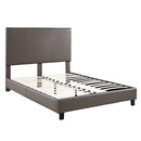 Elements International Jacky UJY090QBPCA Queen Platform Bed - Heirloom Charcoal IMAGE 3