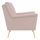 Elements International Cambridge Accent Chair - Blush IMAGE 3