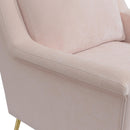Elements International Cambridge Accent Chair - Blush IMAGE 7