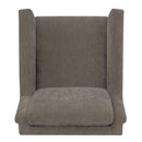 Elements International Cambridge Accent Chair - Cocoa IMAGE 5