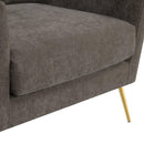 Elements International Cambridge Accent Chair - Cocoa IMAGE 8
