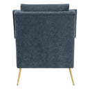 Elements International Cambridge Accent Chair - Slate IMAGE 4