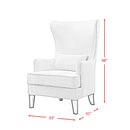 Elements International Kori Accent Chair - French Script IMAGE 10