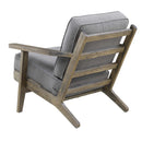 Elements International Metro Accent Chair - Midtown Slate IMAGE 3