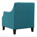 Elements International Norway UNW816100G Arm Chair - Otto Teal IMAGE 4