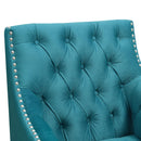 Elements International Norway UNW816100G Arm Chair - Otto Teal IMAGE 5