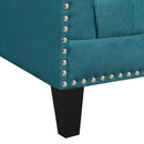 Elements International Norway UNW816100G Arm Chair - Otto Teal IMAGE 7