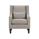 Elements International Whittier Accent Arm Chair - Westin Taupe IMAGE 2