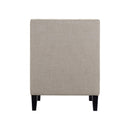 Elements International Whittier Accent Arm Chair - Westin Taupe IMAGE 4