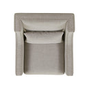Elements International Whittier Accent Arm Chair - Westin Taupe IMAGE 5