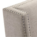 Elements International Whittier Accent Arm Chair - Westin Taupe IMAGE 6