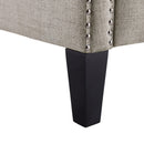 Elements International Whittier Accent Arm Chair - Westin Taupe IMAGE 9