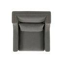 Elements International Whittier Accent Arm Chair - Westin Charcoal IMAGE 5