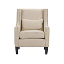 Elements International Whittier Accent Arm Chair - Westin Natural IMAGE 2