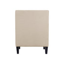 Elements International Whittier Accent Arm Chair - Westin Natural IMAGE 4