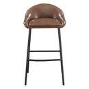Elements International Braylon BBY400BSE Bar Stool - Brown IMAGE 2